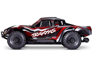 Traxxas Maxx Slash 1/8 4WD 6S Brushless Short Course Truck - Red TRX102076-4-RED