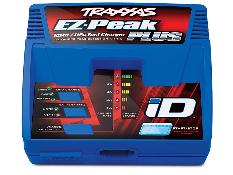 Traxxas EZ-Peak Plus 3s 4Amp, NiMh/LiPo Fast Charger with ID Connector TRX2970TX