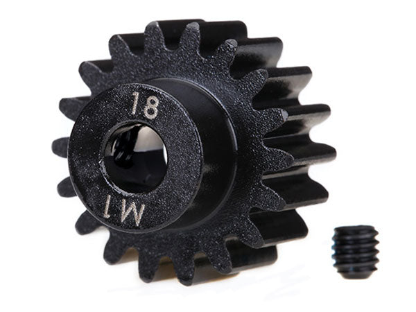 Traxxas Machined Pinion Gear 18t Mod 1 Pitch 5mm TRX6491R