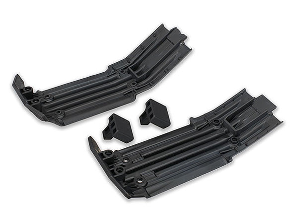 Traxxas X-Maxx Front and Rear Skidplate with Rubber Impact Cushions (2) TRX7744