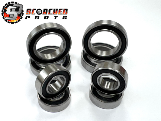 Wheel bearing set (Oversize - Scorched and Arrma V6 type hubs)