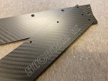 Load image into Gallery viewer, Carbon Fibre Side Infills / Side Skirts for Arrma Infraction / Limitless / GT