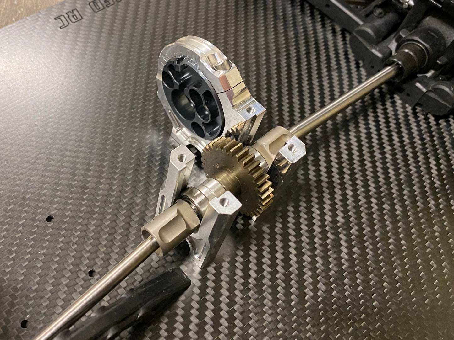 Titanium Centre Spool - for Hobao VTE2