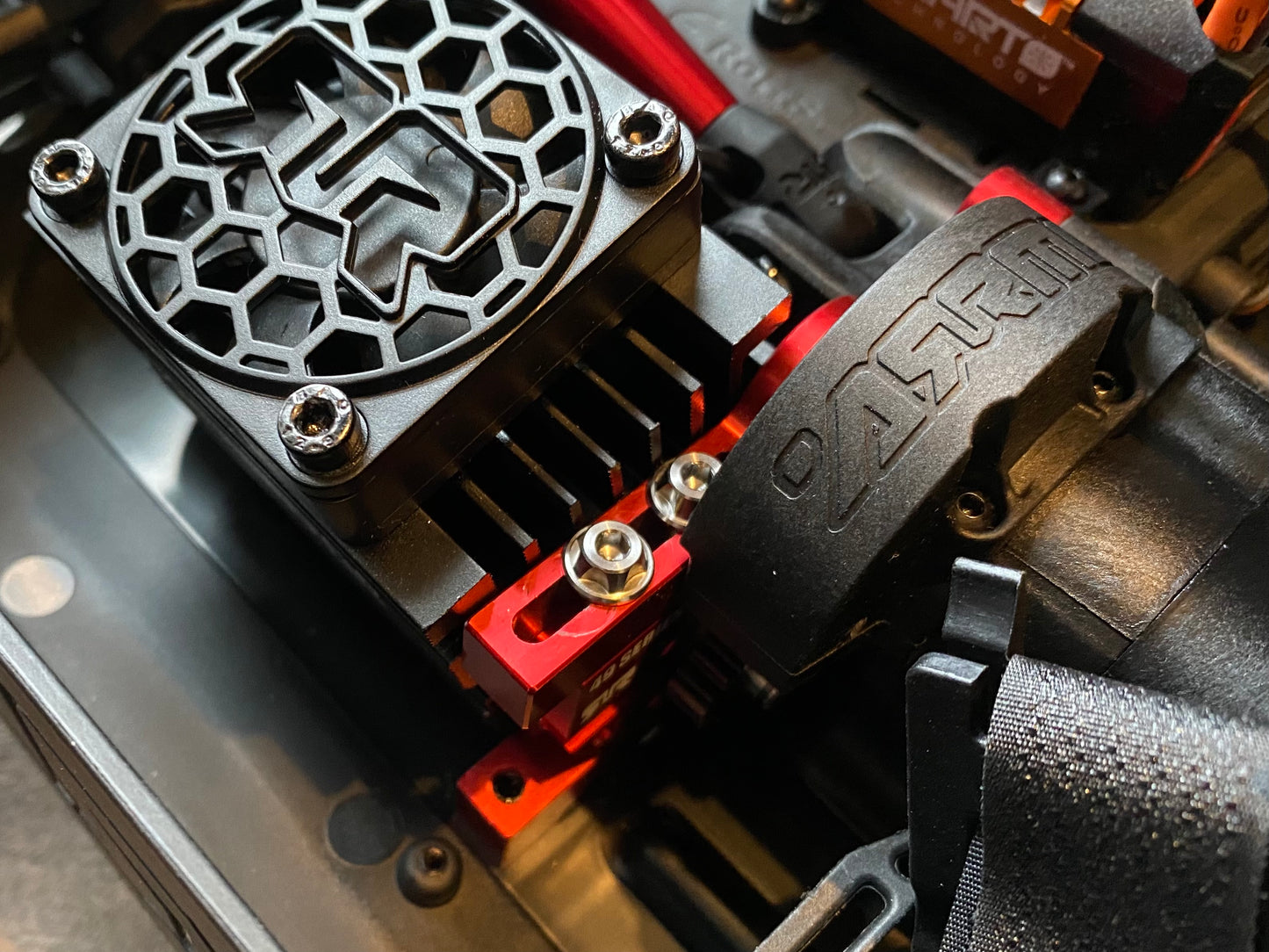 Motor mount upgrade titanium screws, for Arrma 6s & 8s