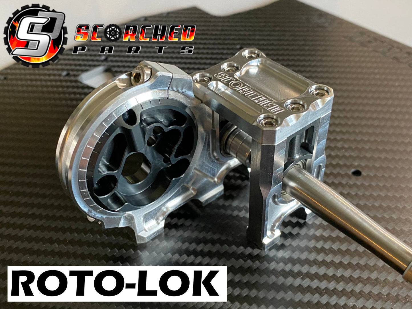 Roto-lok Motormount - for Arrma Limitless / Typhon, For all common motors