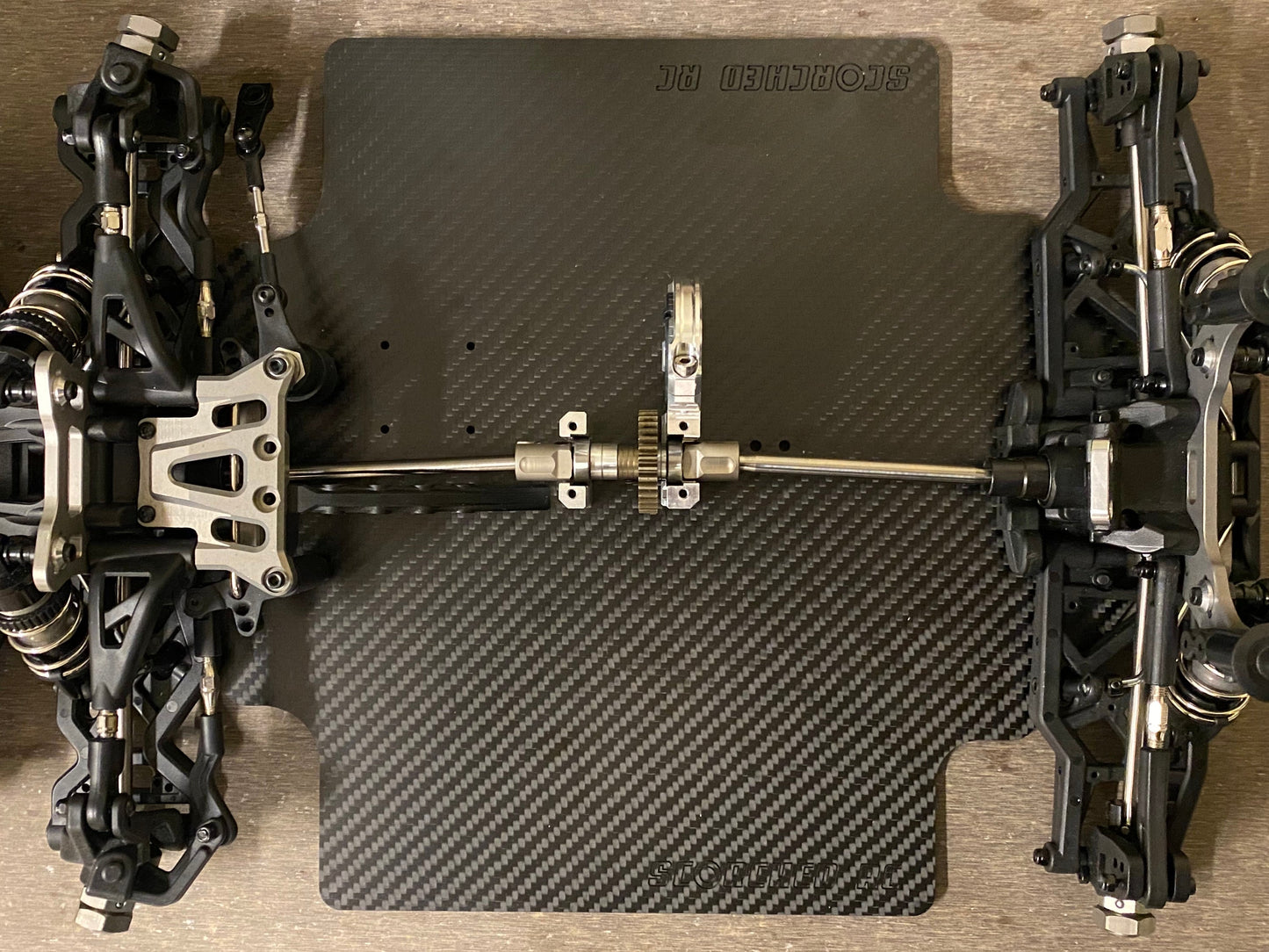 Titanium Centre Spool - for Hobao VTE2