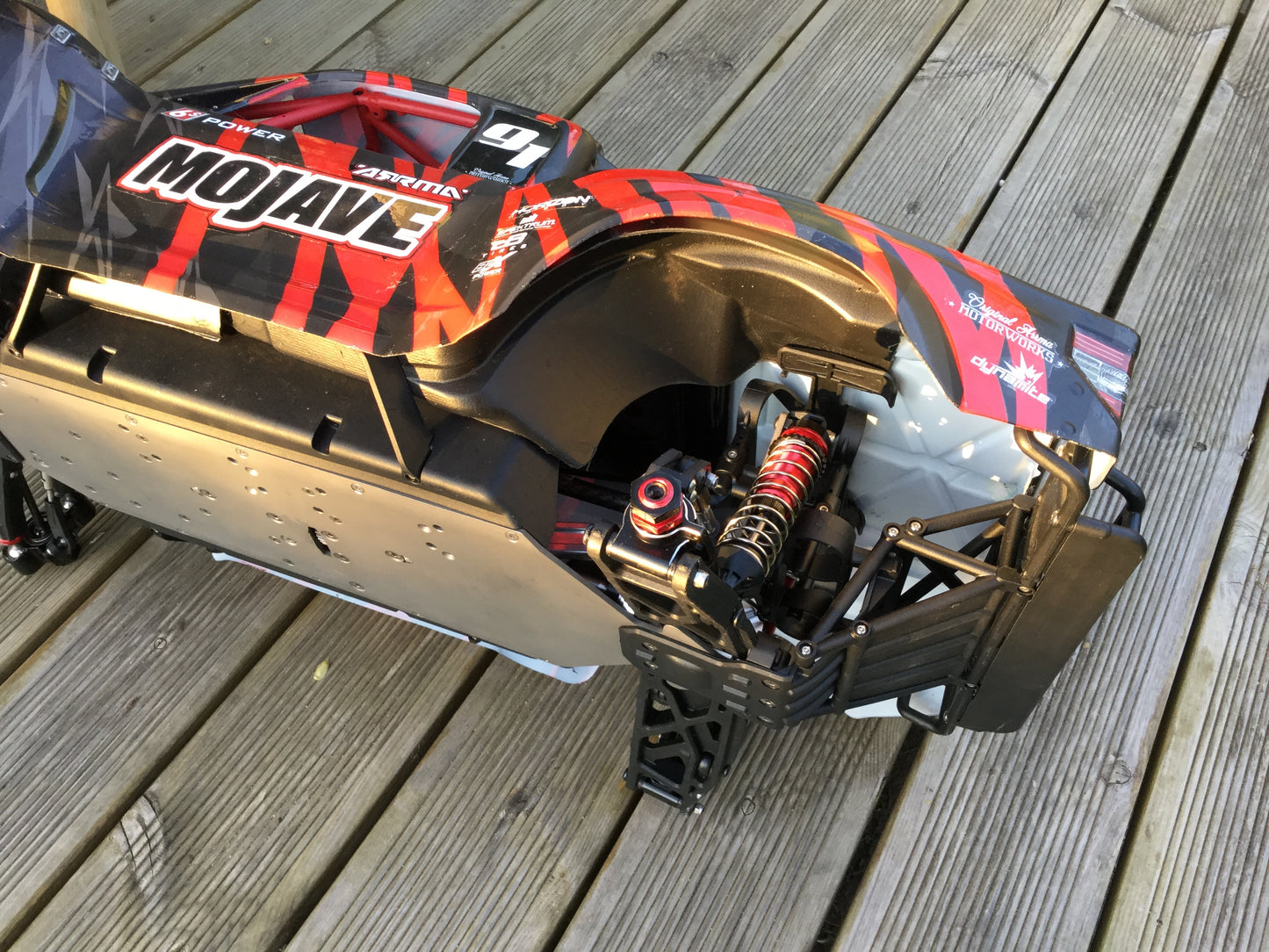Inner Fenders / Mudguards - for Arrma Mojave 1/7 scale