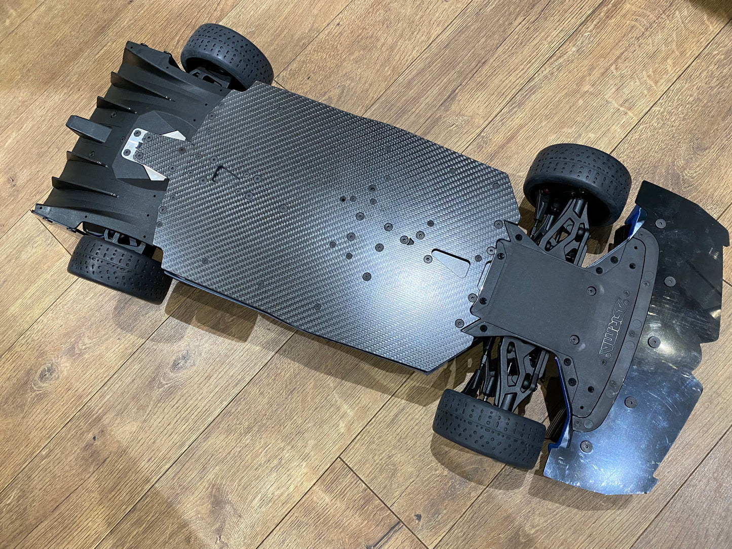 Carbon Fibre Tailored Fit Chassis - for Arrma Limitless  V2 & 120