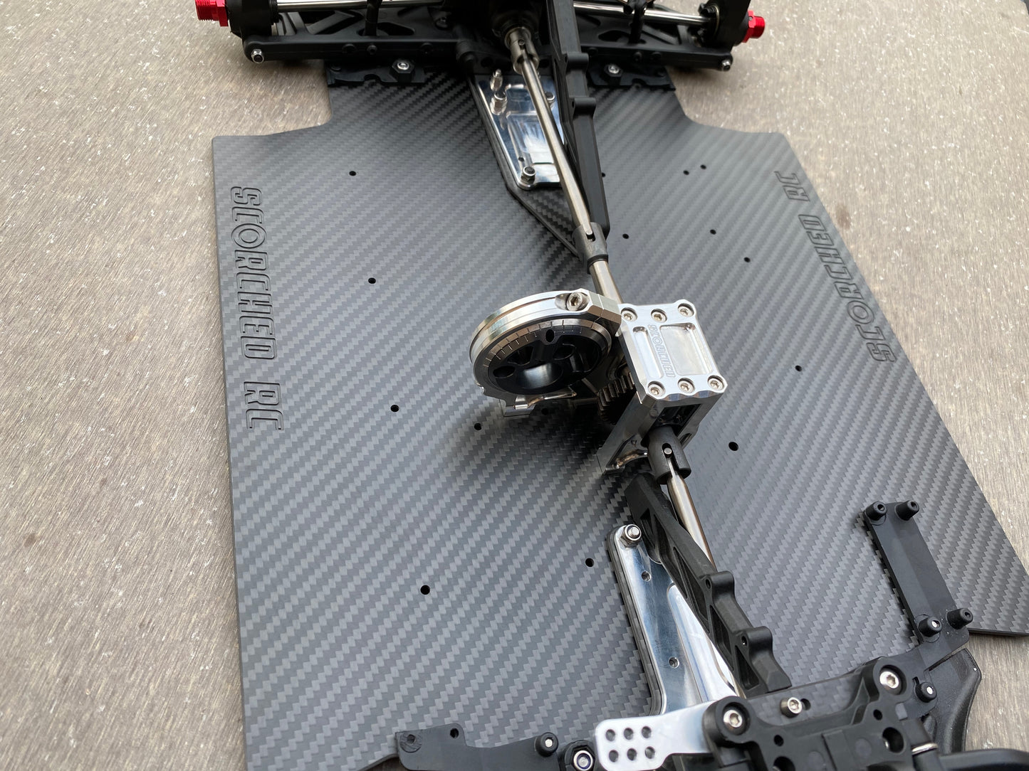 Carbon Fibre GT width Chassis - for Arrma Limitless, Infraction and Felony