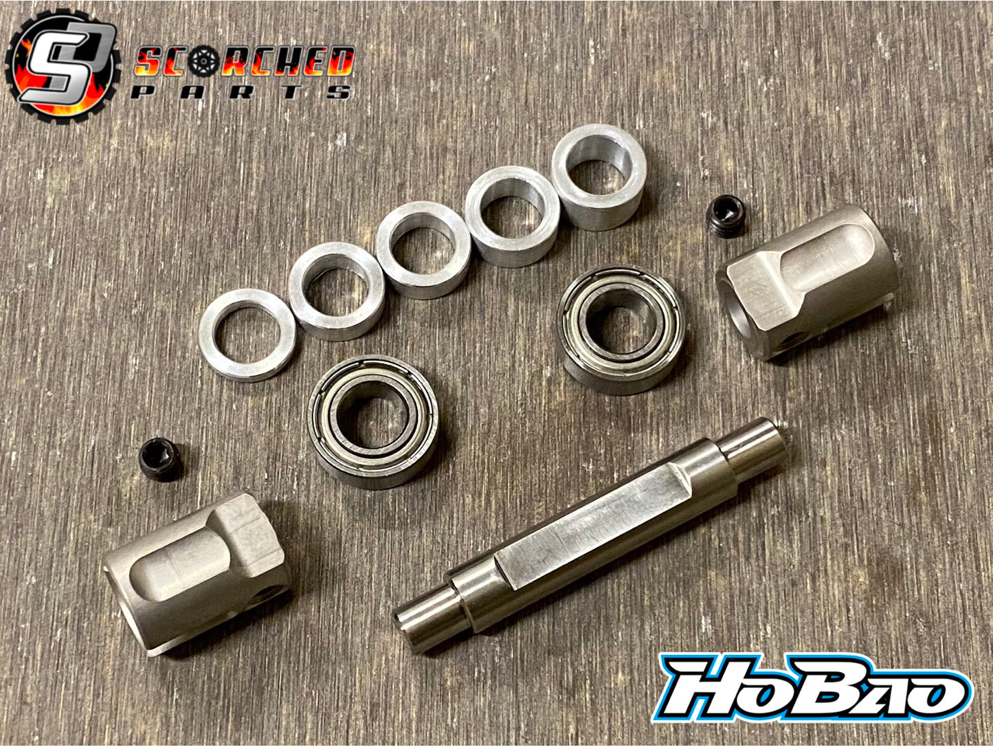 Titanium Centre Spool - for Hobao VTE2