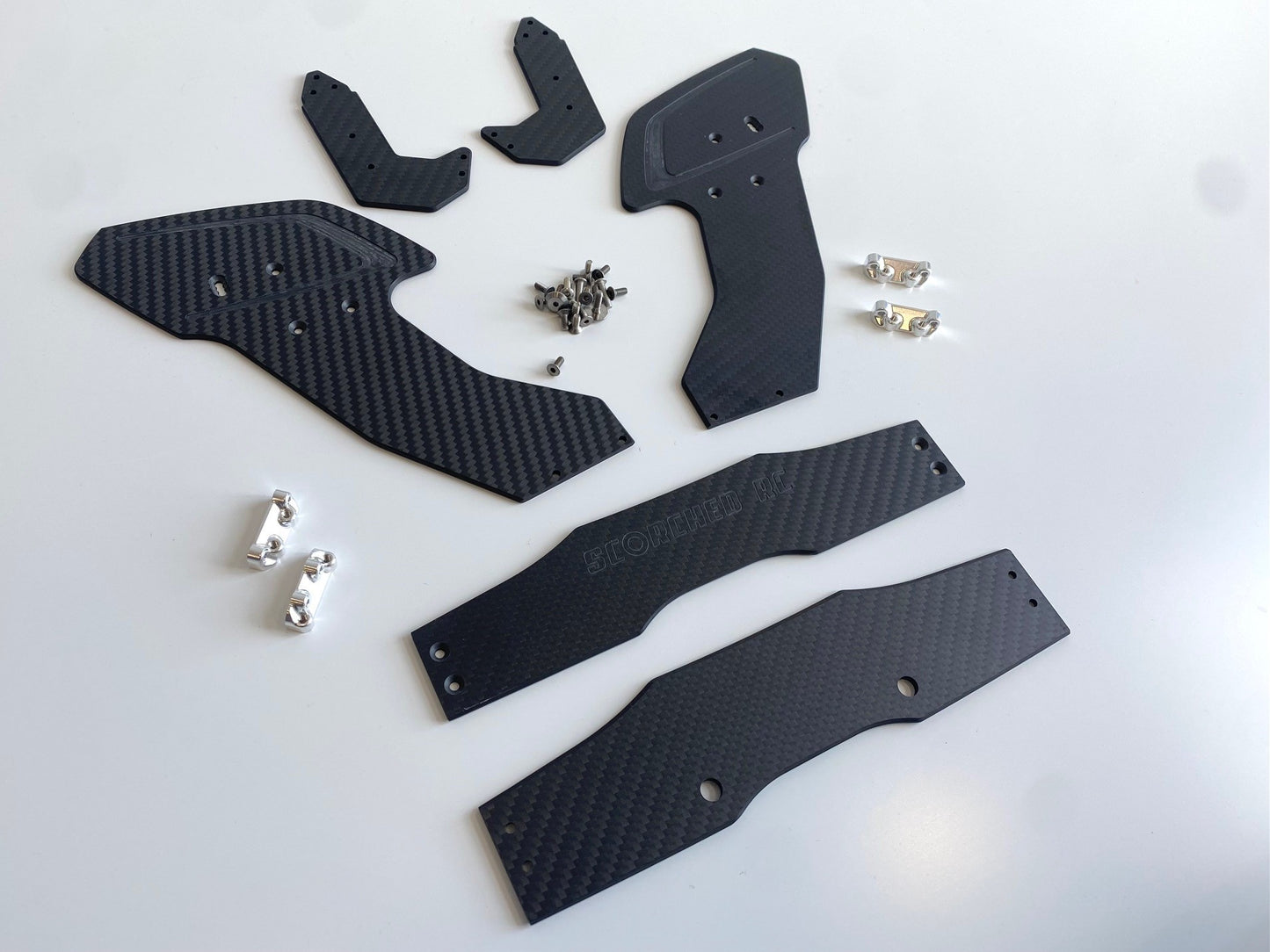 SP Rear Adjustable Twin Wing Set - for Arrma Limitless / Infraction