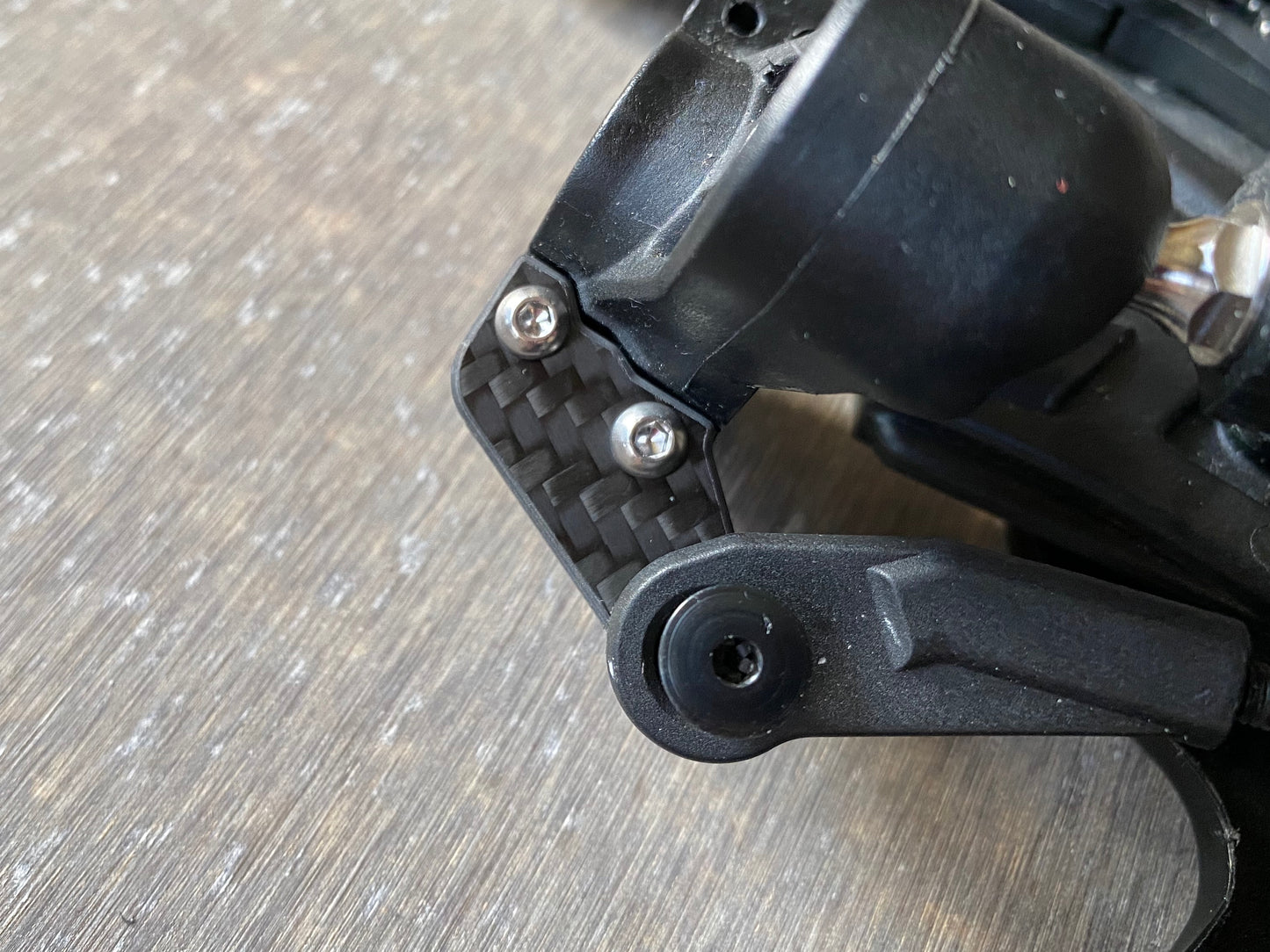 Carbon Fibre Steering Stub Plate Pair - for Arrma 6s and 1/7th