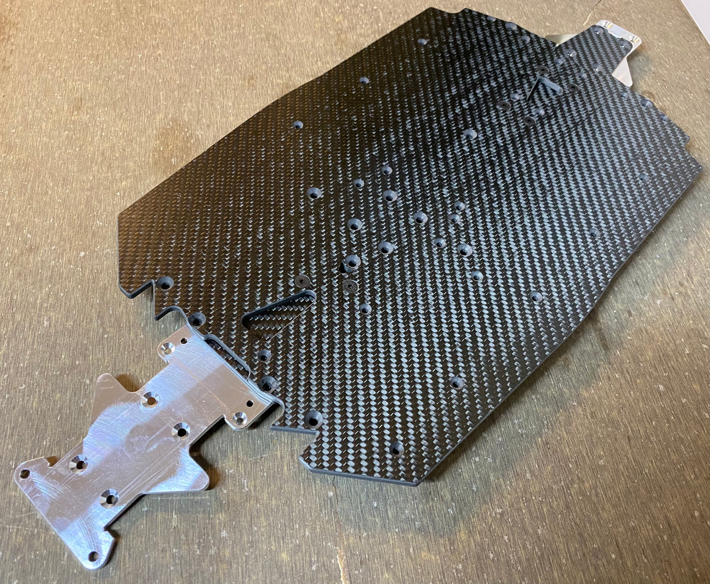 Carbon Fibre Tailored Fit Chassis - for Arrma Limitless  V2 & 120
