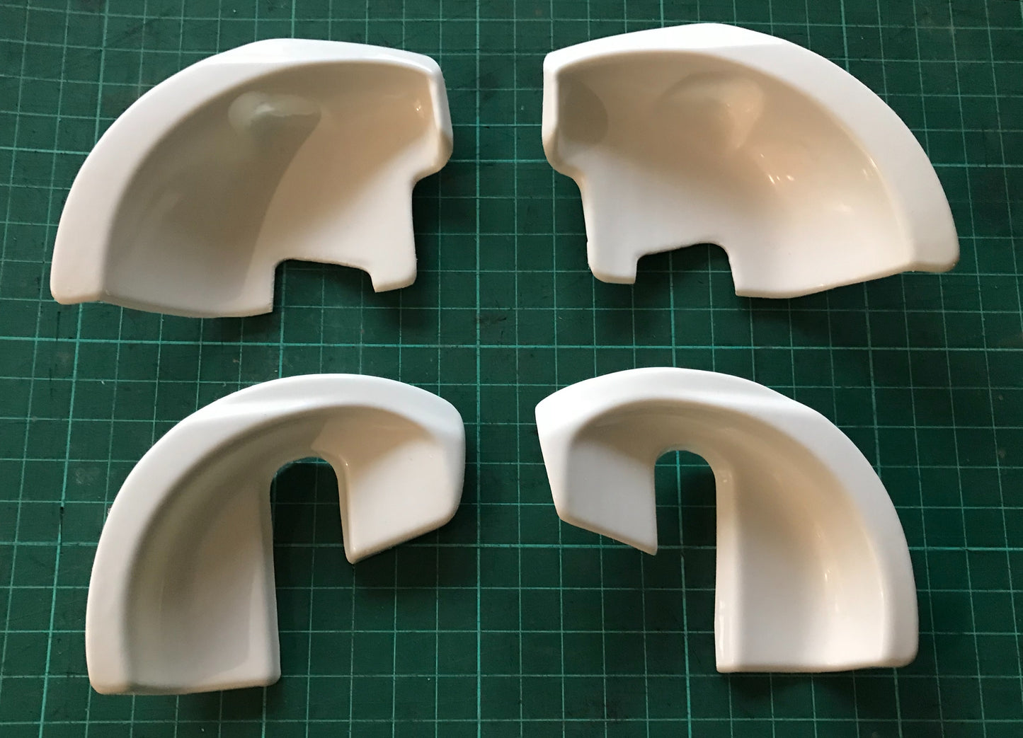Inner Fender Wells / Mudguards - for Tamiya Sand Scorcher