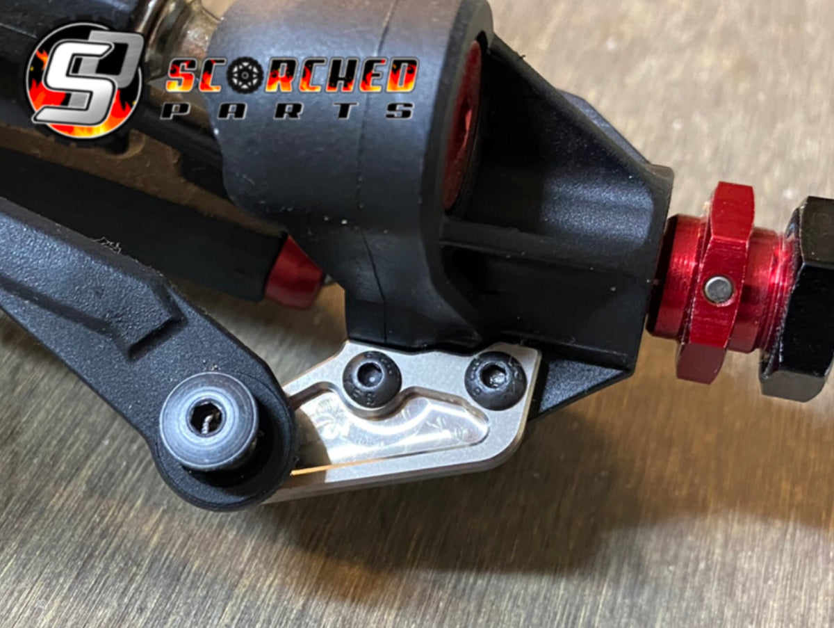 Arrma 6s Titanium Ackerman Steering Plate Kit by Scorched Parts