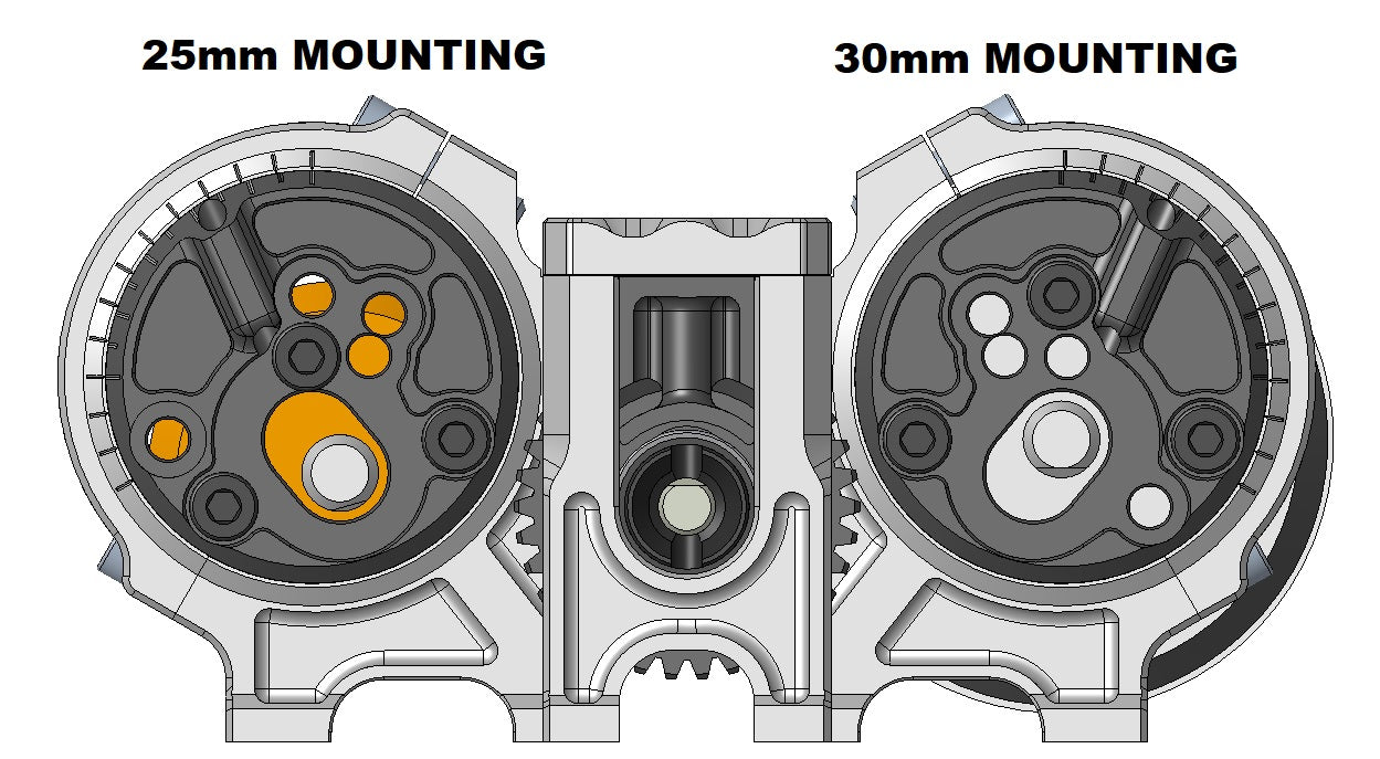 Roto-lok Dual Motormount - for Arrma 1/8th 6s and 1/7th trucks