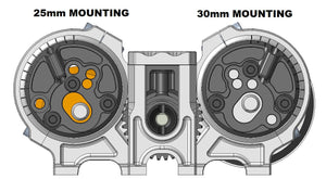 Roto-lok Dual Motormount - for HOBAO VTE VTE2 GTB etc