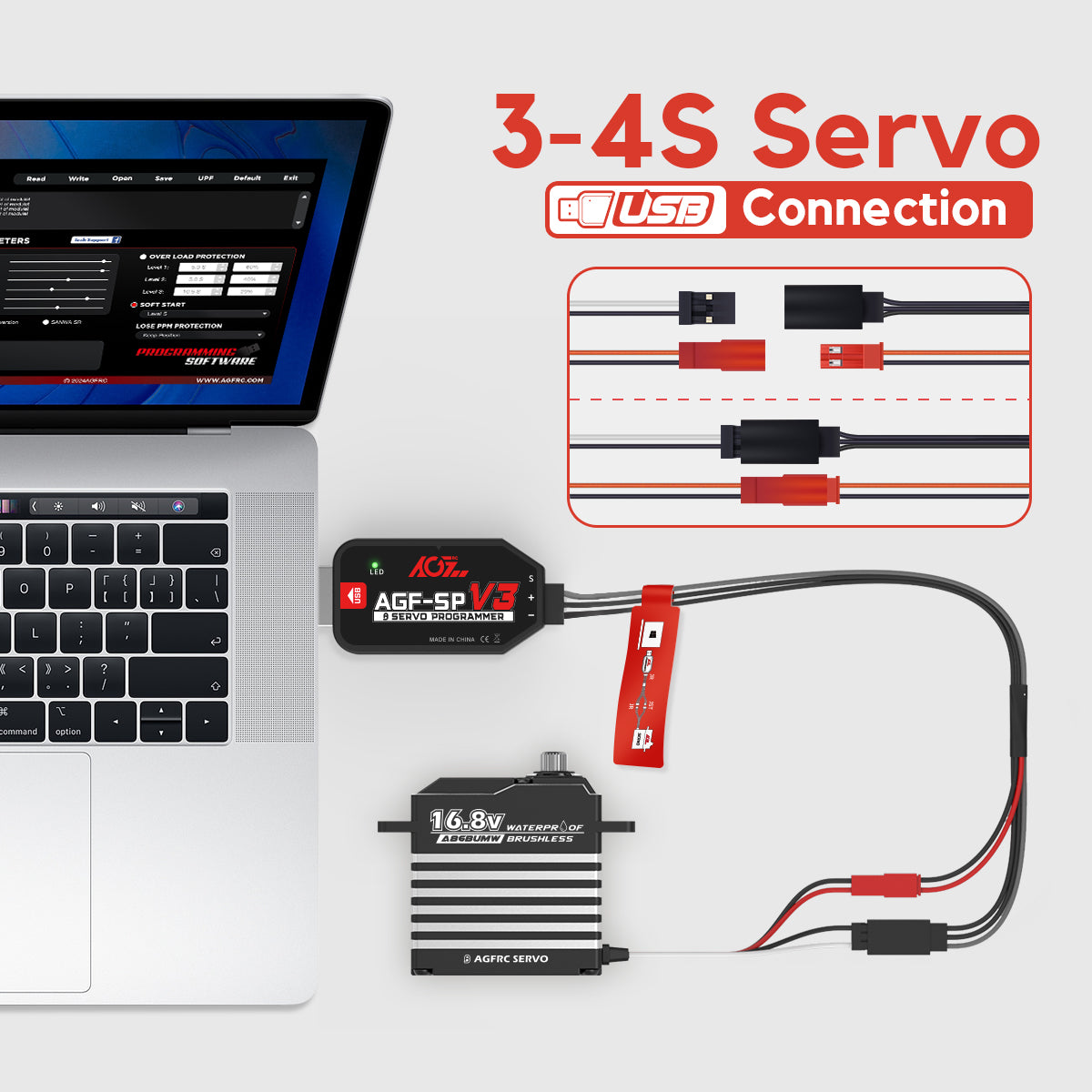 AGFRC V3 Servo Programmer AGF-SP V3