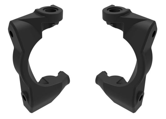 Traxxas Caster Blocks (C-Hubs), Left and Right (Black) MINI MAXX TRX10732-BLK