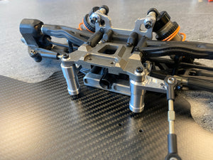 Hobao Billet Aluminium Bell Crank Arms / Servo saver delete - for Hobao VTE2