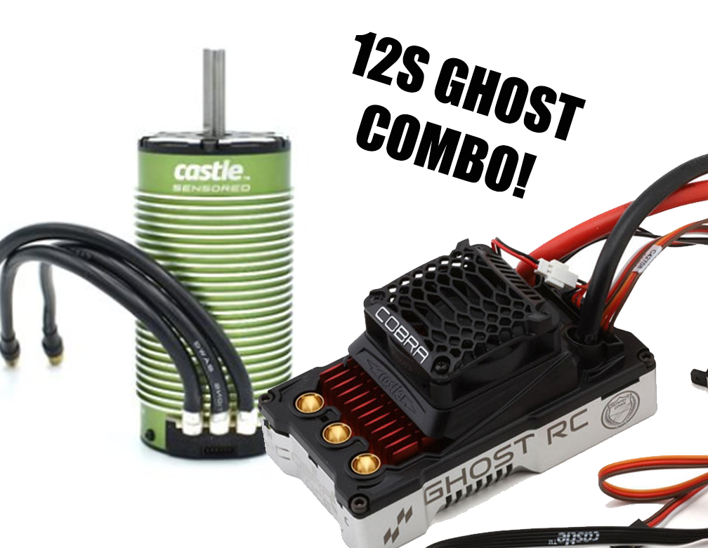 Castle COBRA 5 ACE HV 12S ESC With 2028-800KV Motor