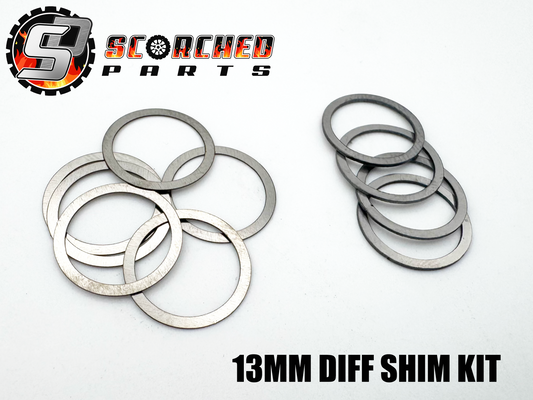 Shim Spacers for Diffs - 10pc Kit -  0.5 and 0.2 thickness