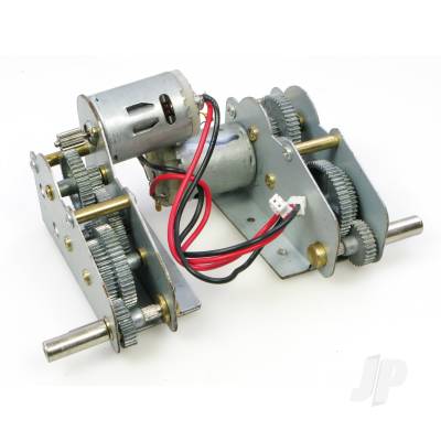 Henglong Tiger I/Panther Metal Gearbox/Motor Set (for HLG3818 / 3819)
