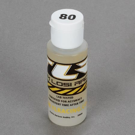 TLR Silicone Shock Oil 80 weight 2oz Bottle Z-TLR74016