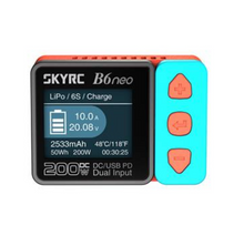 Load image into Gallery viewer, SKY RC B6 NEO DC CHARGER - RED/BLUE - SK-100198-01