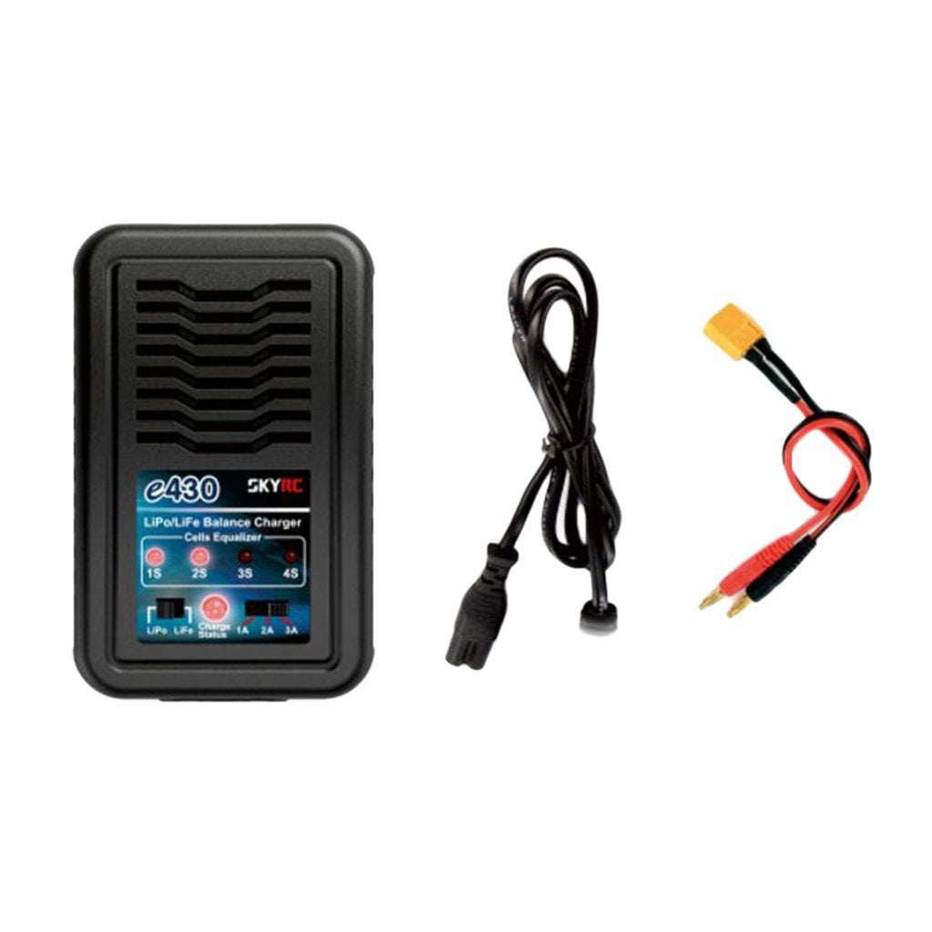 SkyRC E430 Lipo Charger AC 3A 30W 2-4s