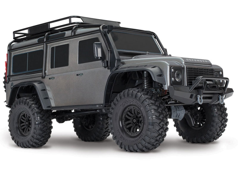 Traxxas TRX-4 1/10th Land Rover Defender 110 - Silver  TRX82056-4-SLVR