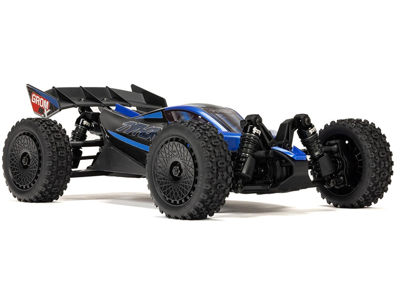 Arrma 1/14 TYPHON GROM 223S BLX 4X4 with Batt/Charger Blue ARA2306ST2