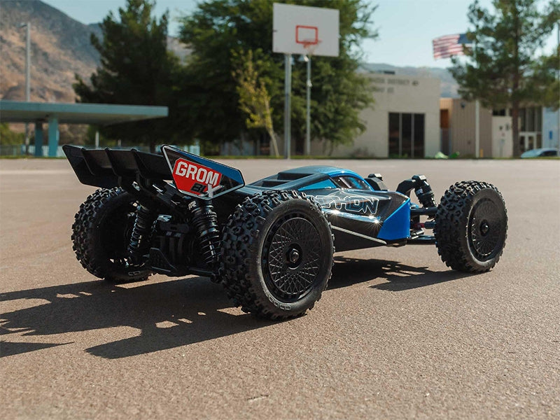 Arrma 1/14 TYPHON GROM 223S BLX 4X4 with Batt/Charger Blue ARA2306ST2