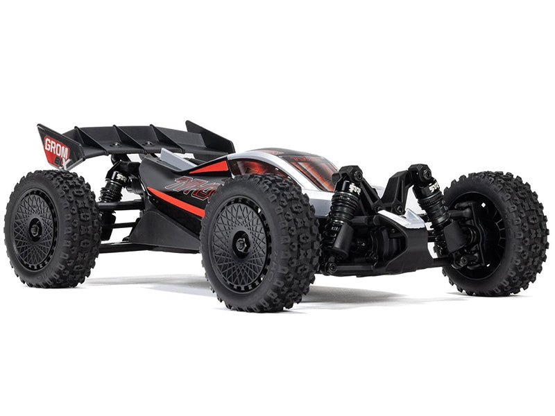 Arrma 1/14 TYPHON GROM 223S BLX 4X4 Buggy (No Batt/Charg) Silver C-ARA2306T1