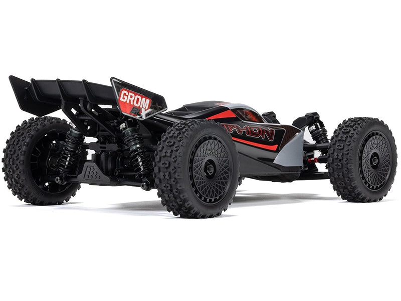 Arrma 1/14 TYPHON GROM 223S BLX 4X4 Buggy (No Batt/Charg) Silver C-ARA2306T1