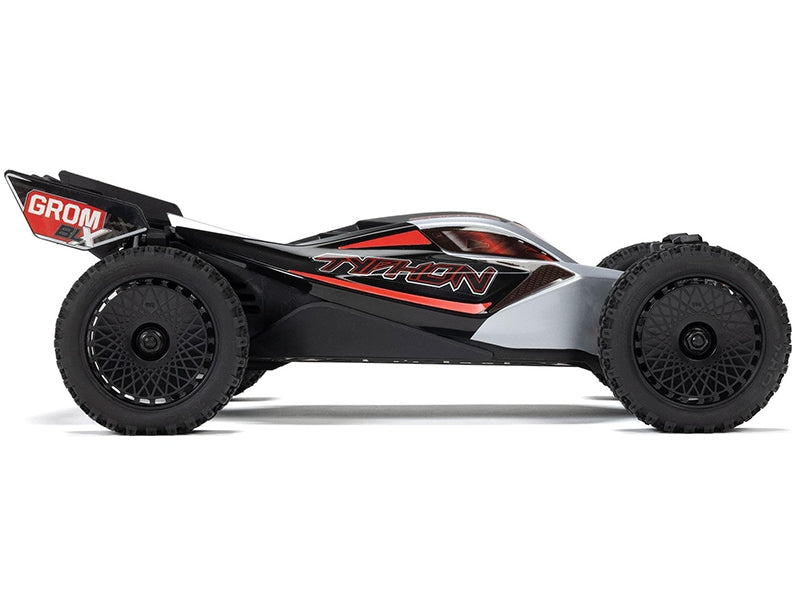Arrma 1/14 TYPHON GROM 223S BLX 4X4 Buggy (No Batt/Charg) Silver C-ARA2306T1