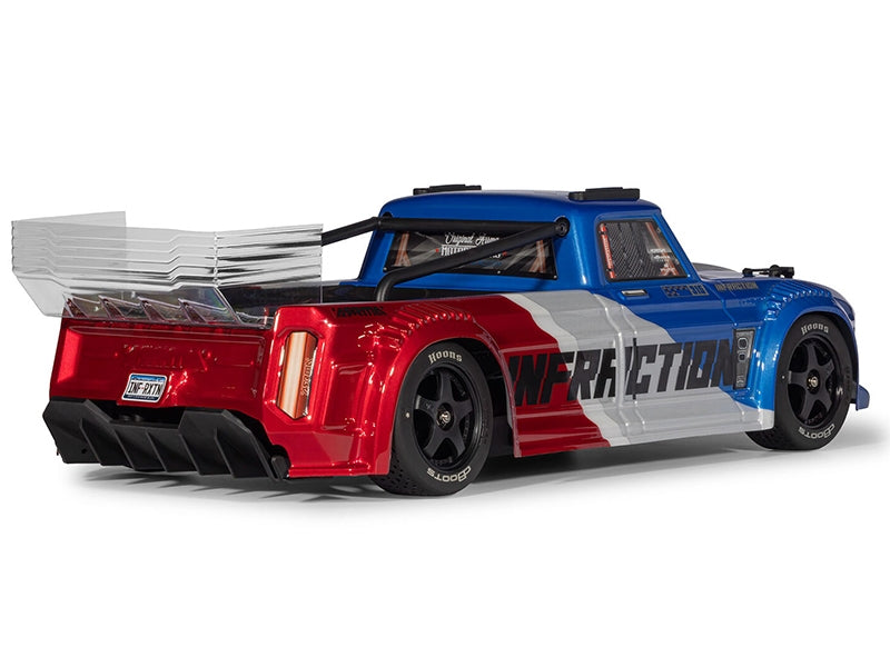 Arrma 1/8 INFRACTION 223S DSC 4X4 RTR Street Bash, Blue/Red ARA4315V4T1