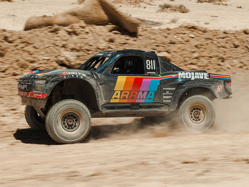 Arrma 1/7 MOJAVE 6S 4X4 RTR Brushless Desert Truck, Blue ARA7604V3T1
