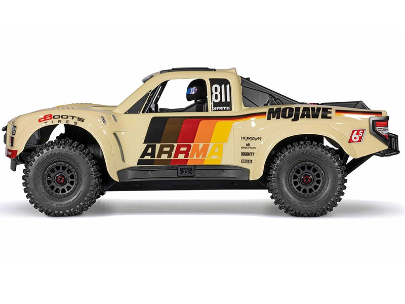 Arrma 1/7 MOJAVE 6S 4X4 RTR Brushless Desert Truck, Beige ARA7604V3T2