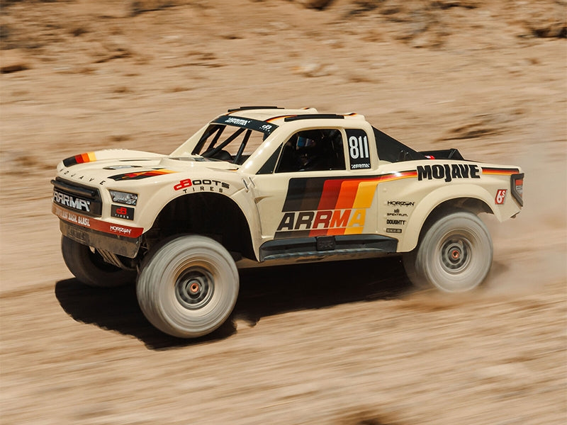 Arrma 1/7 MOJAVE 6S 4X4 RTR Brushless Desert Truck, Beige ARA7604V3T2
