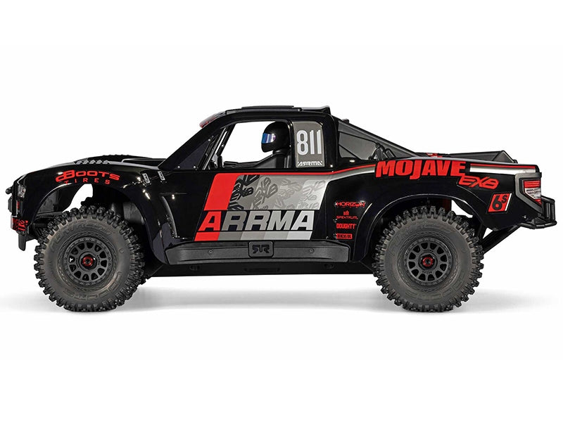 Arrma 1/7 MOJAVE 6S EXB 4X4 RTR Brushless Desert Truck, Black  ARA7704V3T1