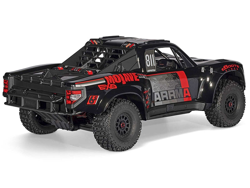 Arrma 1/7 MOJAVE 6S EXB 4X4 RTR Brushless Desert Truck, Black  ARA7704V3T1