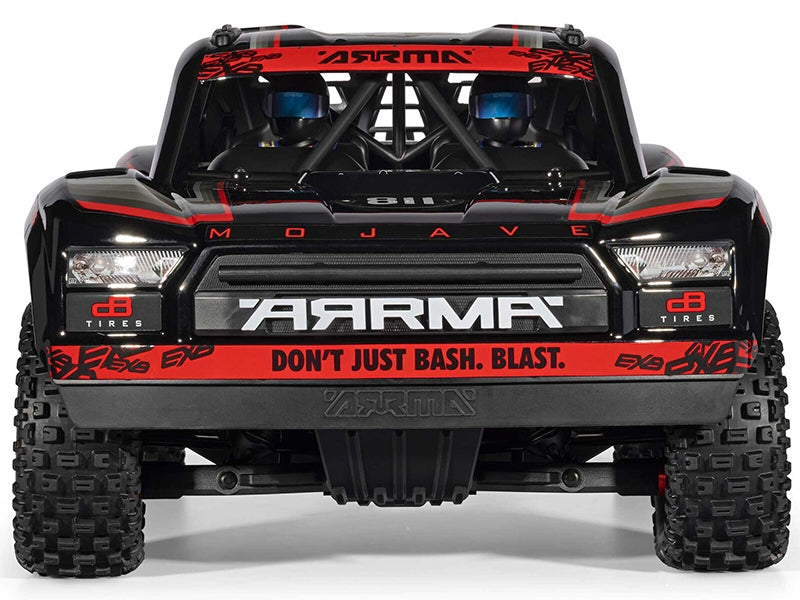 Arrma 1/7 MOJAVE 6S EXB 4X4 RTR Brushless Desert Truck, Black  ARA7704V3T1