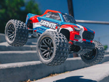 Load image into Gallery viewer, Arrma 1/18 GRANITE GROM MEGA 380 Brushed 4X4 Monster Truck RTR (Blue/Red) C-ARA2102T1