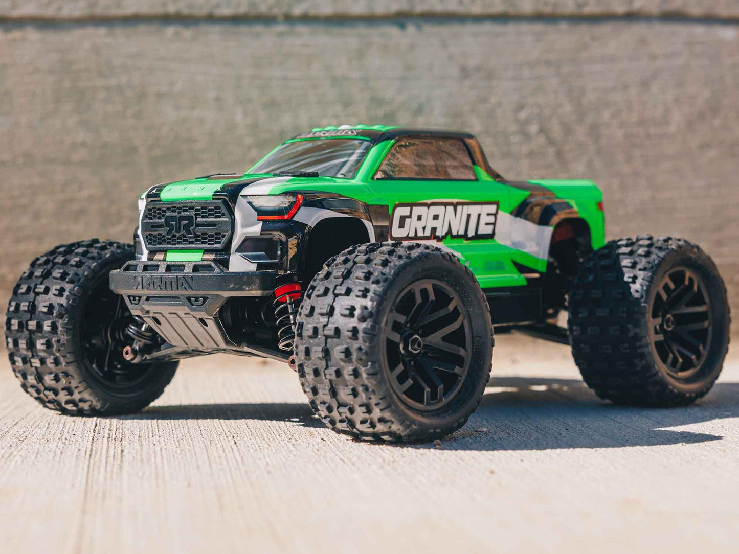 Arrma 1/18 GRANITE GROM MEGA 380 Brushed 4X4 Monster Truck RTR (Green) C-ARA2102T3