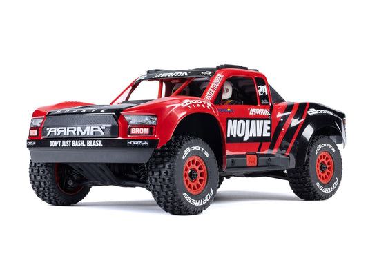 1/18 Mojave GROM 4wd Desert Truck RTR Mega w/Lipo USB Chg Red / Black C-ARA2104T1