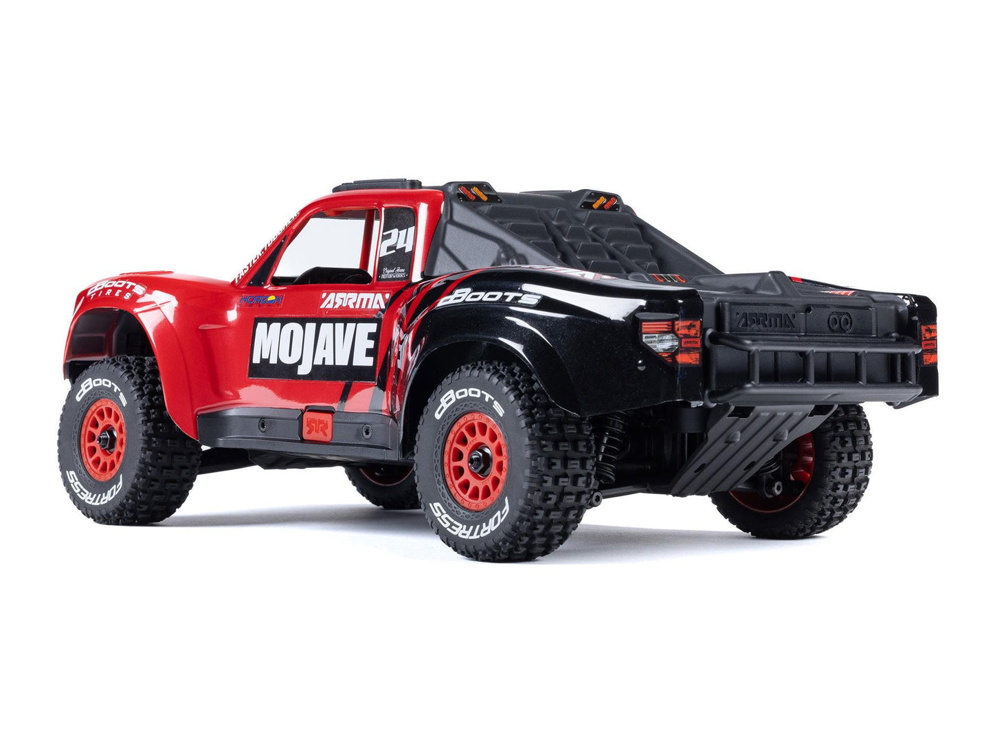 1/18 Mojave GROM 4wd Desert Truck RTR Mega w/Lipo USB Chg Red / Black C-ARA2104T1