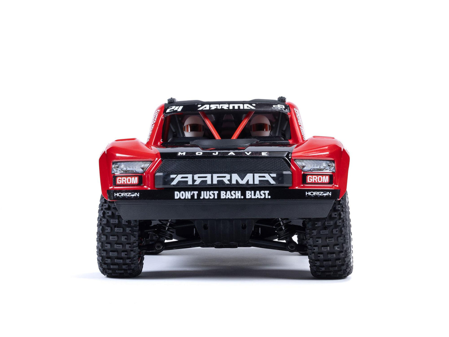 1/18 Mojave GROM 4wd Desert Truck RTR Mega w/Lipo USB Chg Red / Black C-ARA2104T1