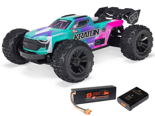 Arrma 1/16 Mini Kraton 3S (Battery and Charger Included) Teal ARA2508ST2
