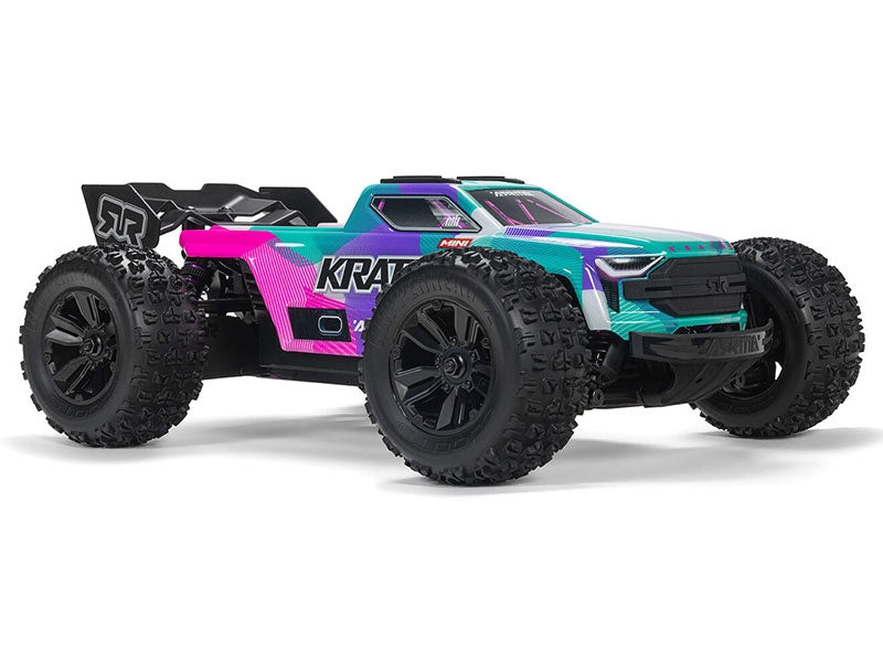 Arrma 1/16 Mini Kraton 3S (Battery and Charger Included) Teal ARA2508ST2